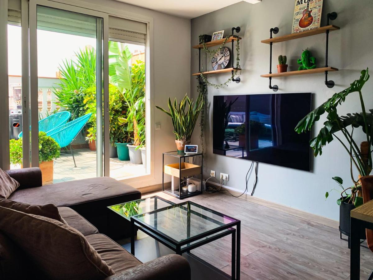 Incredible 2br Penthouse With Urban Rooftop Garden Apartamento Barcelona