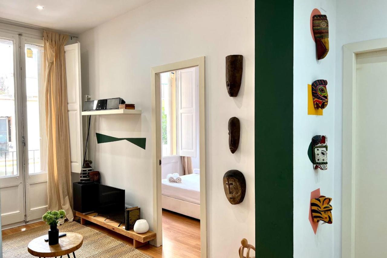 Centric 2 Bedroom With A Private Lovely Terrace Apartment Barcelona