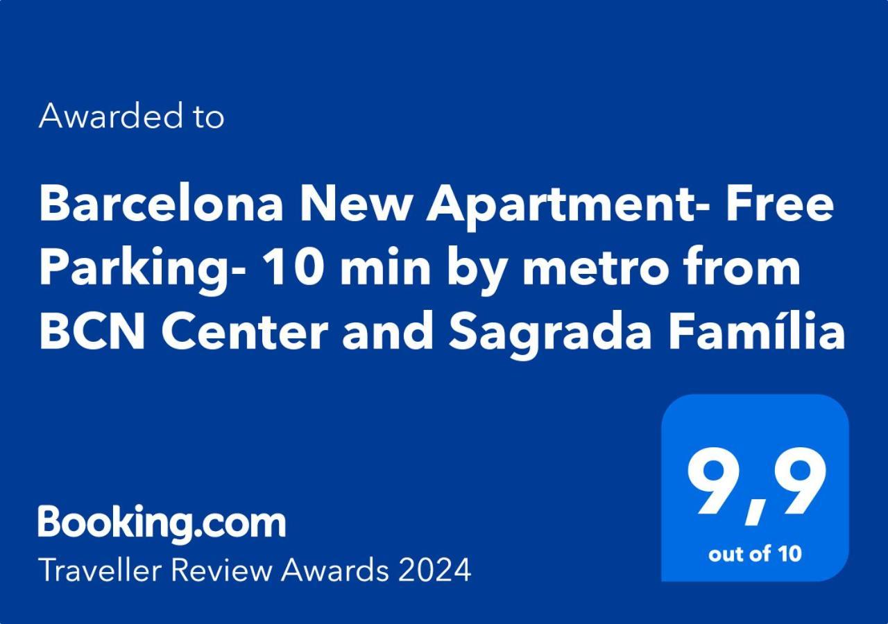Chic Apartments- Free Parking - 10 Min From Bcn Centre By Metro *