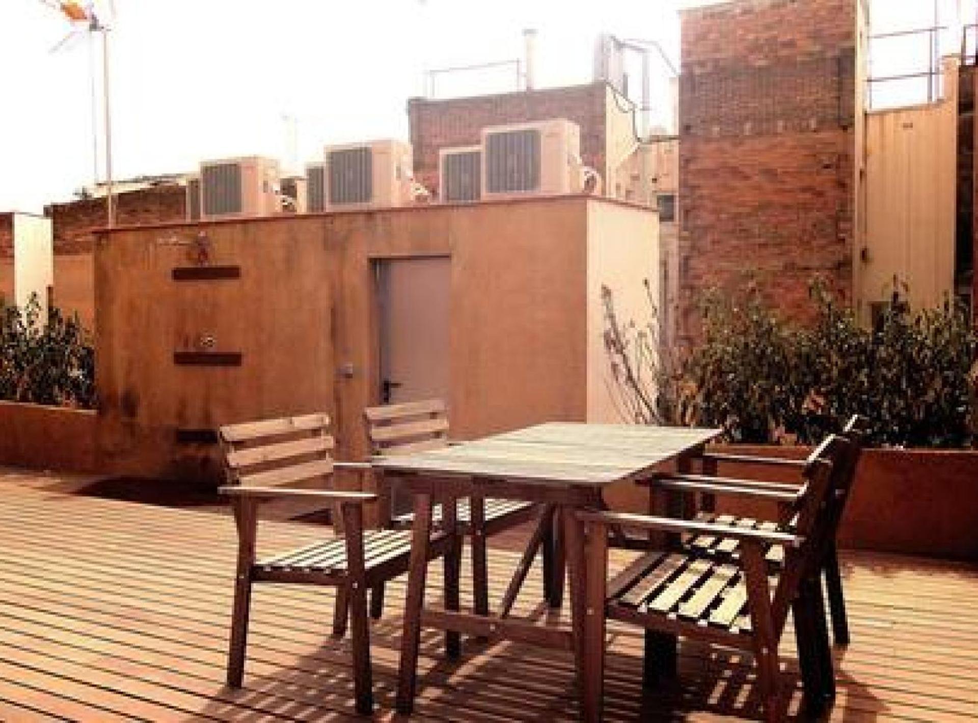 Miquel Angel - In Sants Large Community Terrace Barcelona