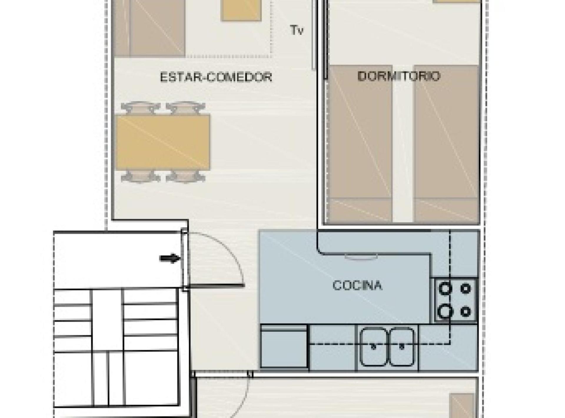 Miquel Angel - In Sants Large Community Terrace Apartamento *