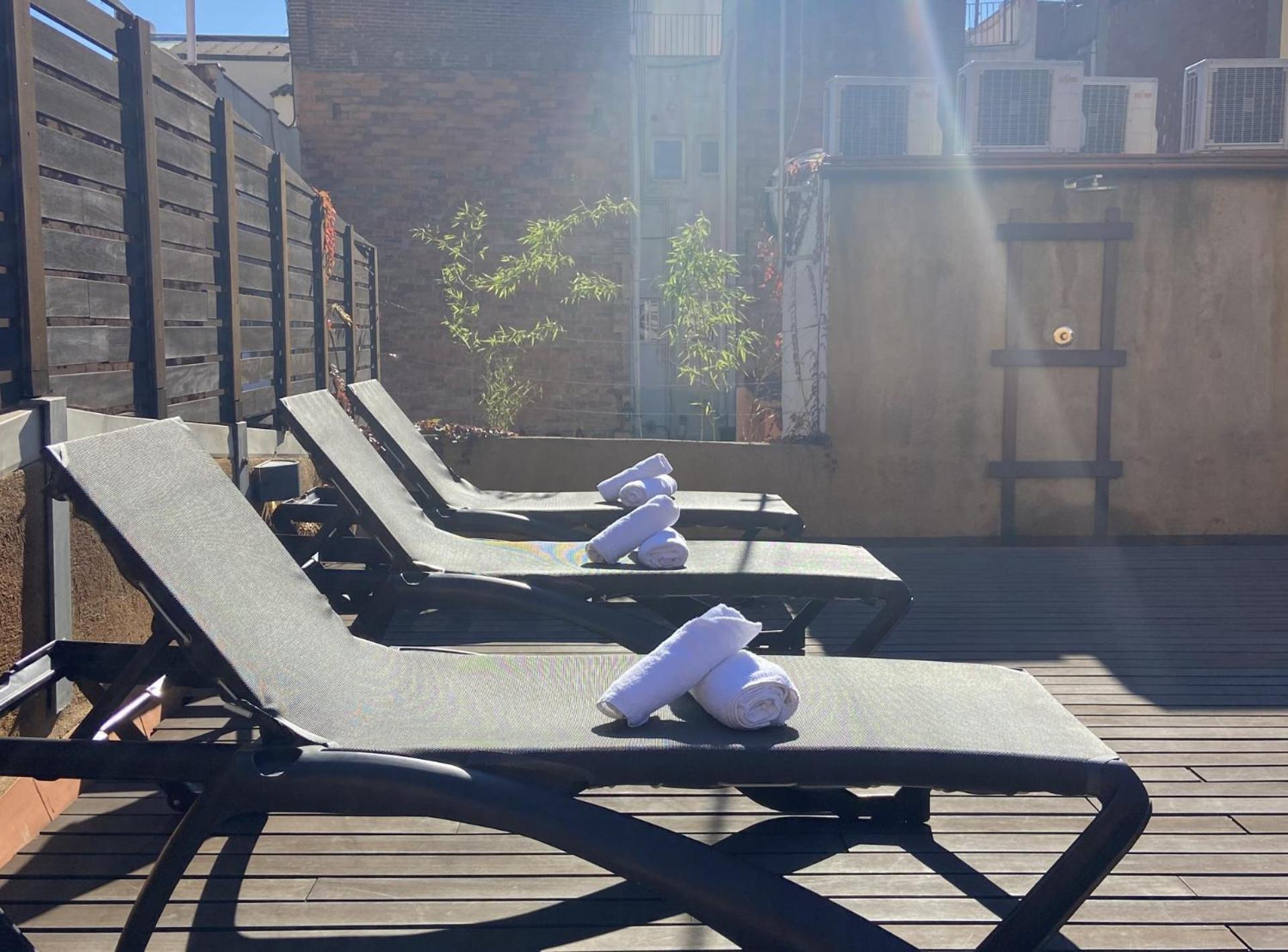 Miquel Angel - In Sants Large Community Terrace * Barcelona