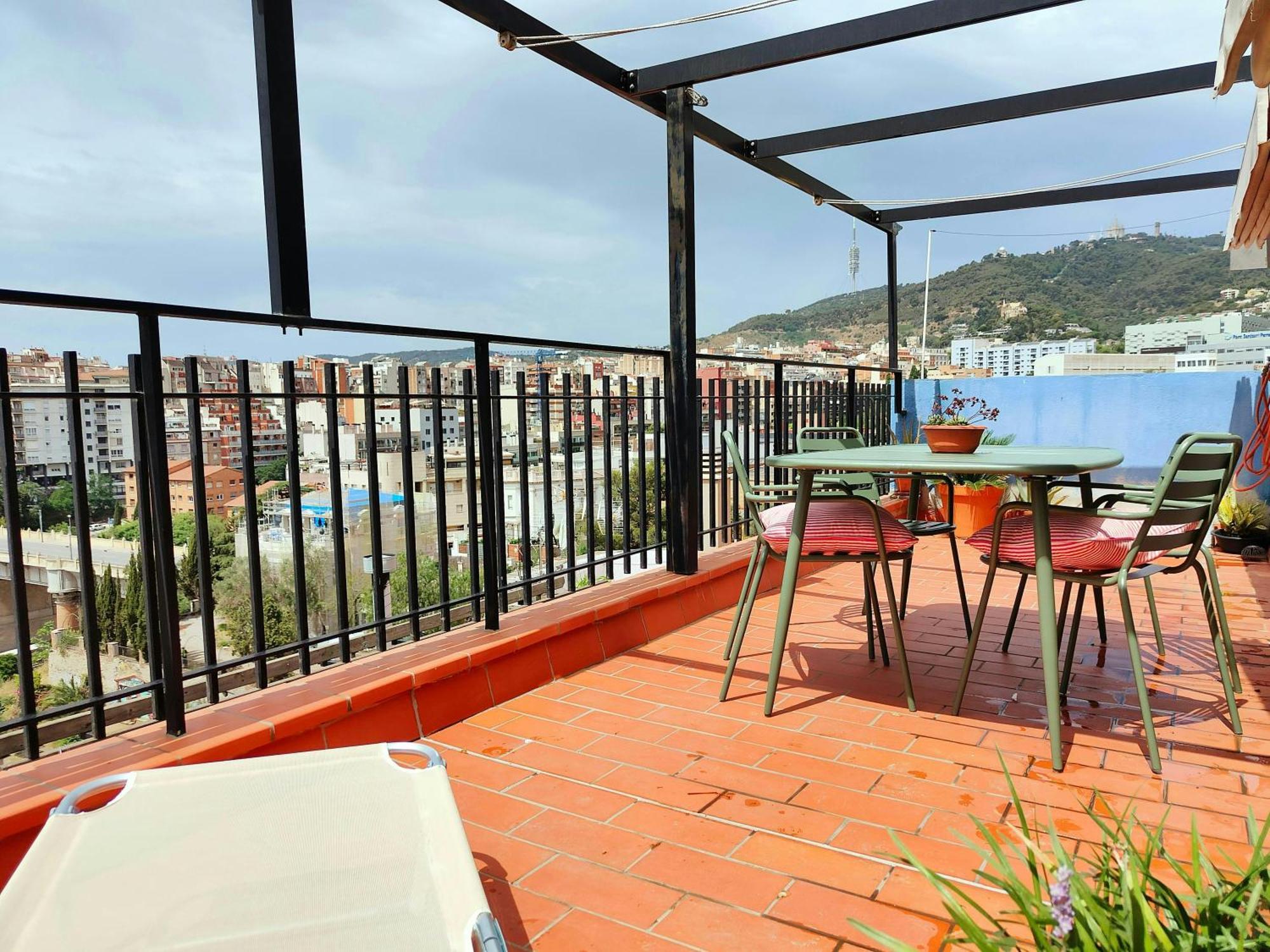Amazing Viewsterrace -gracia -parc Gueell Apartment *