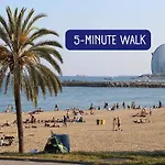 Taulat Loft L Poblenou Beach L Self Check In L Terrace Penthouse