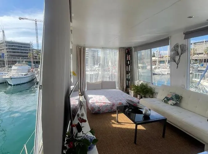 Light Bedroom In A Home Boat