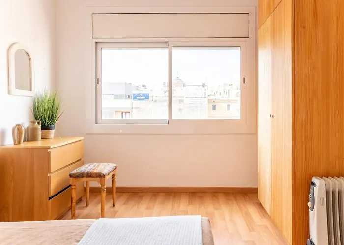 Bright 4Bd With Terrace Near Arc De Triomf