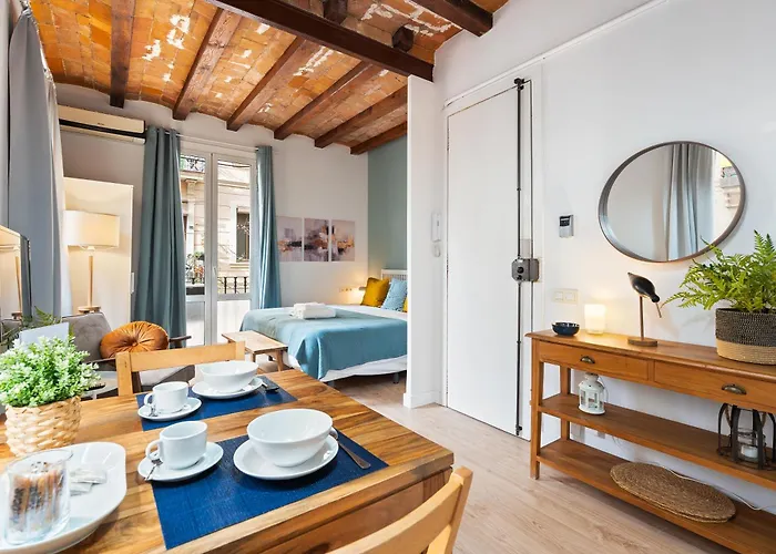 Lodging Apartments Barceloneta Beach Studio 12