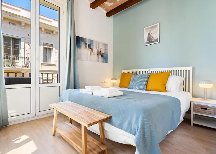 Lodging Apartments Barceloneta Beach Studio 32