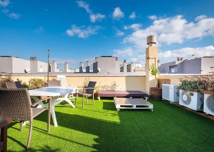 6 Pax DUPLEX PENTHOUSE Las Ramblas BARCELONA