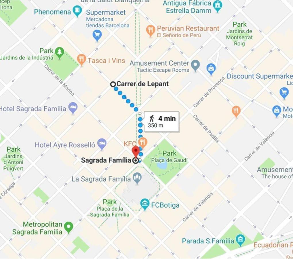 Apartamento Luminous 2 Bedroom Next To Sagrada Familia Barcelona