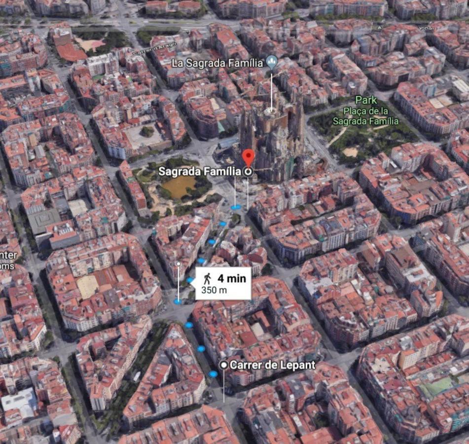 Luminous 2 Bedroom Next To Sagrada Familia Barcelona