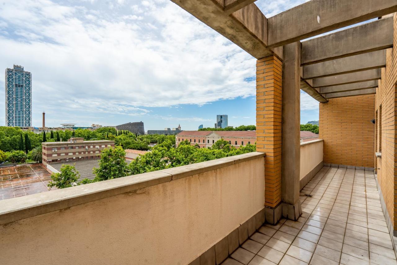 Apartment Lodging Beach Penthouse Near Center With Pool Barcelona