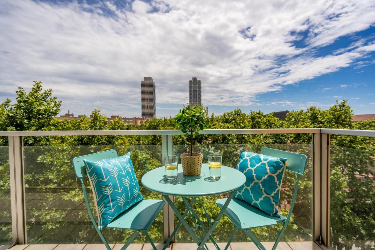 Apartment Lodging Beach Penthouse Near Center With Pool Barcelona