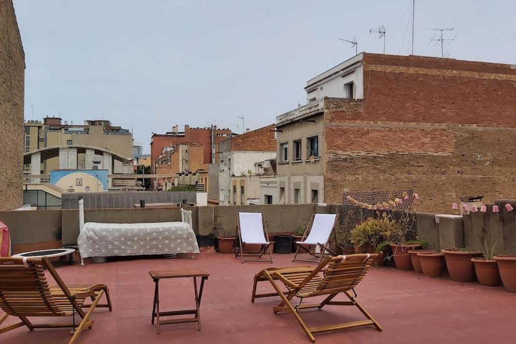 Habitación en casa particular Small In Sants With Huge Terrace