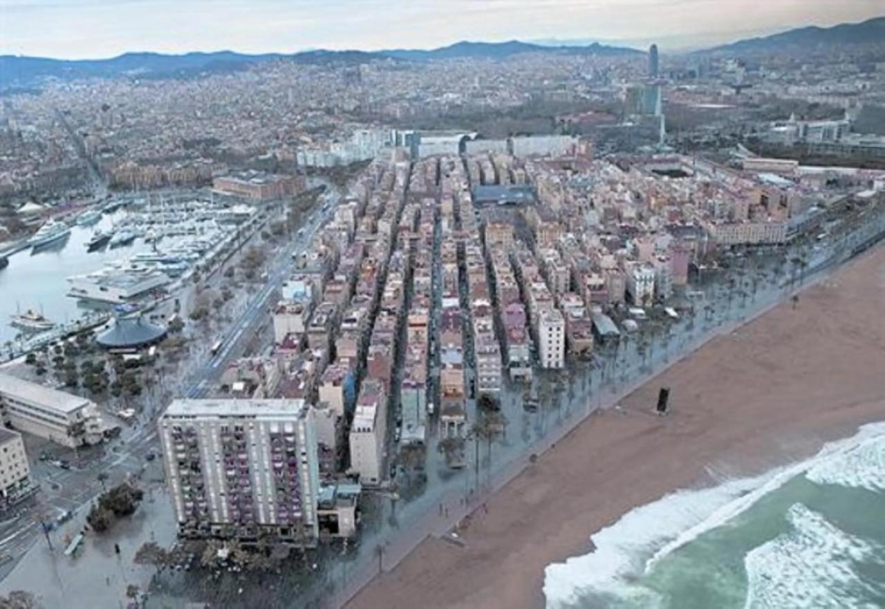 Barceloneta Eco-friendly Studio -private Bathroom- Campo de lujo