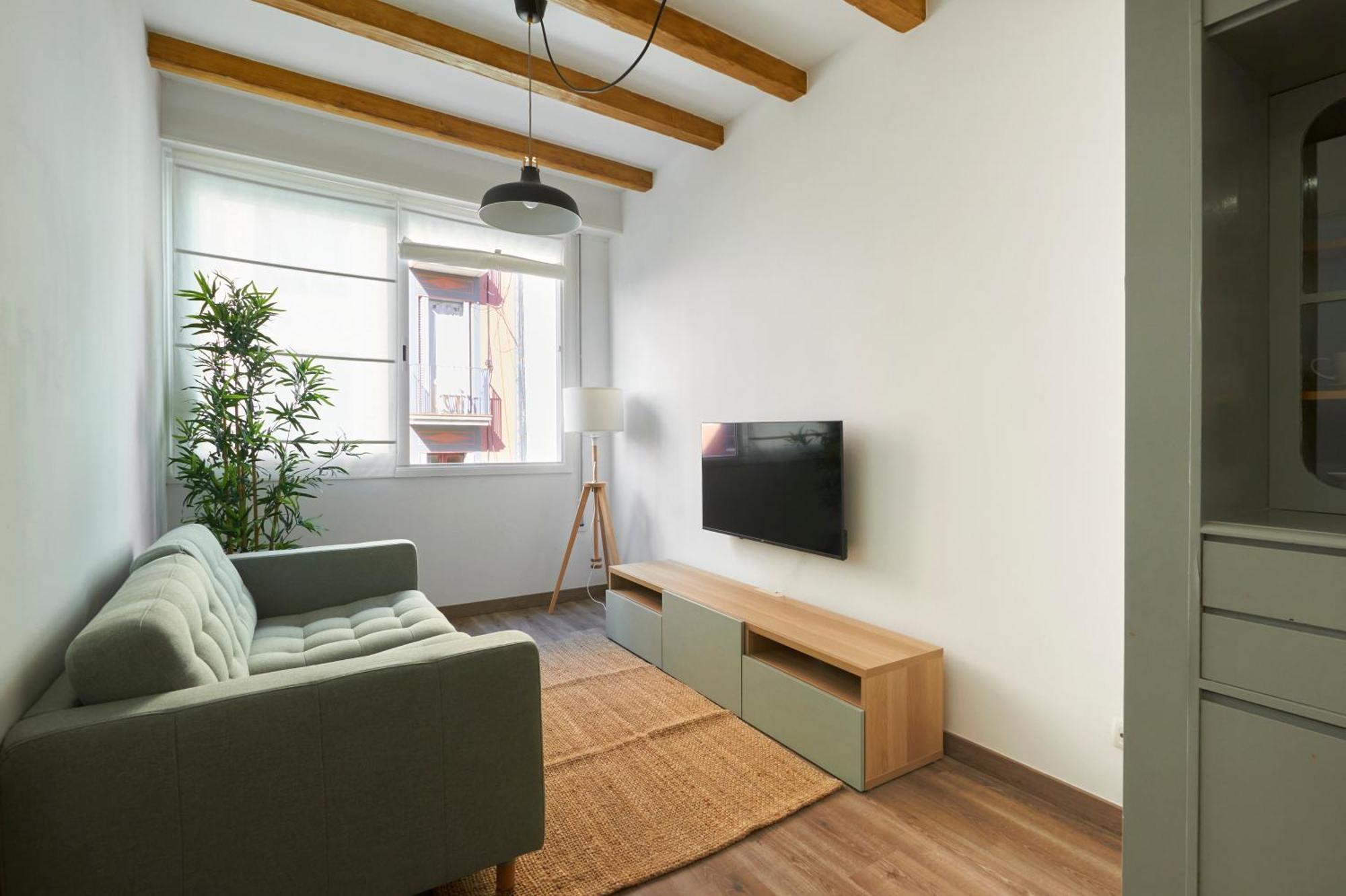 Ol Cute Apartment In Quiet Olivera St Barcelona