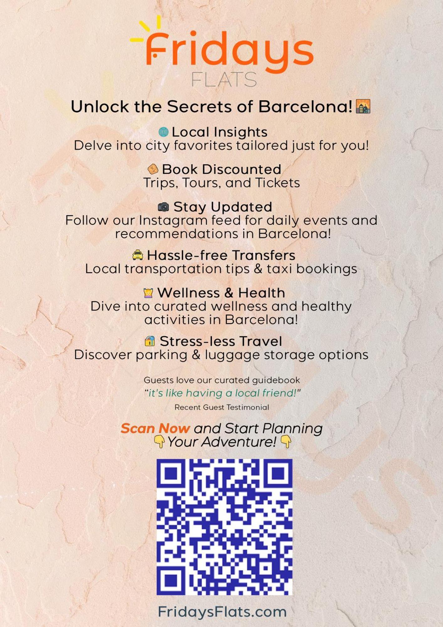 Heart Of The Sunny With Iconic Terrace View Barcelona