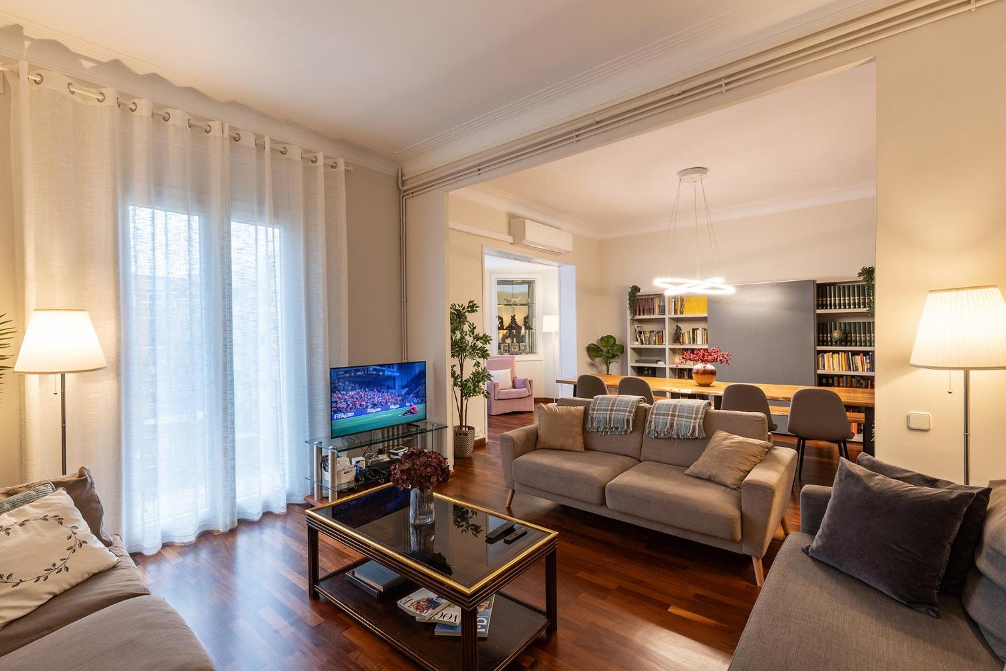 Large & Beautiful 4min From Passeig De Gracia Apartamento *