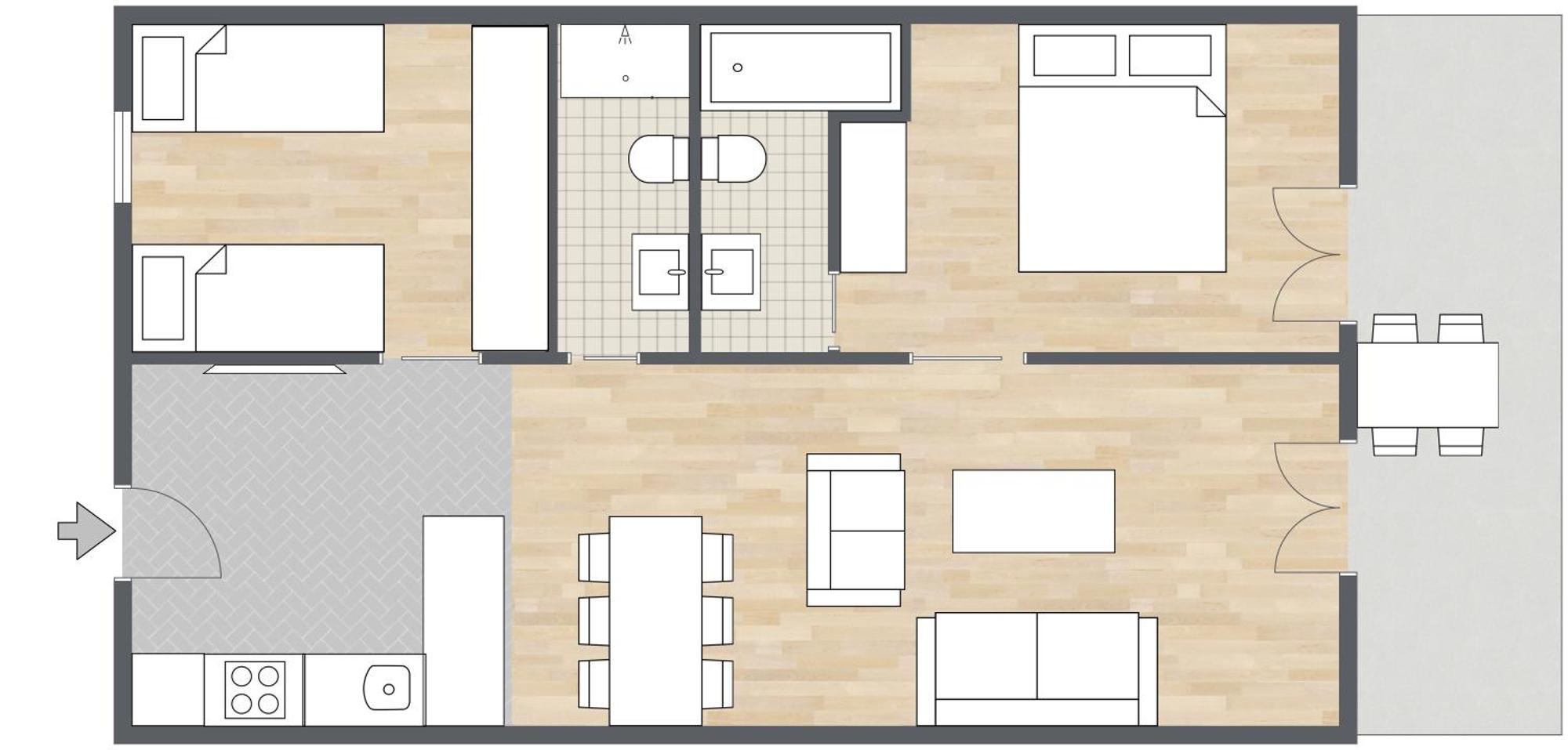 Aspasios Ramblas Apartment