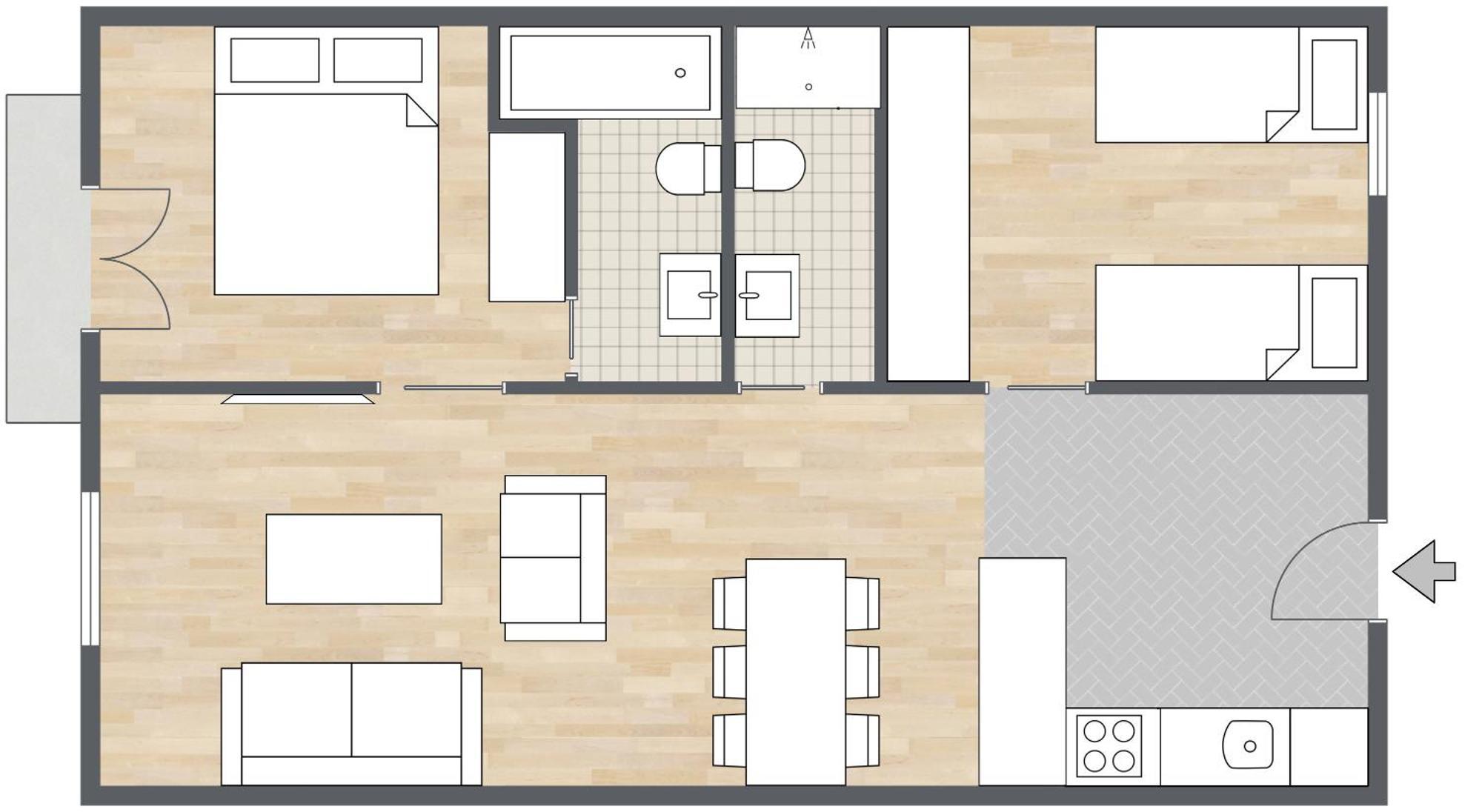 Aspasios Ramblas Apartment