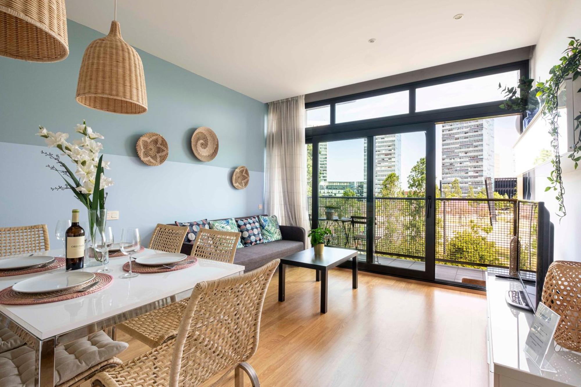 Apartamento Duplex Fira Bcn And 15' From Bcn Center With Pool Barcelona