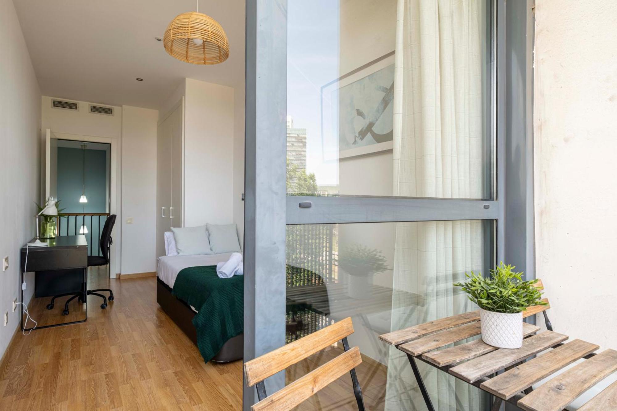Duplex Fira Bcn And 15' From Bcn Center With Pool Apartamento Barcelona