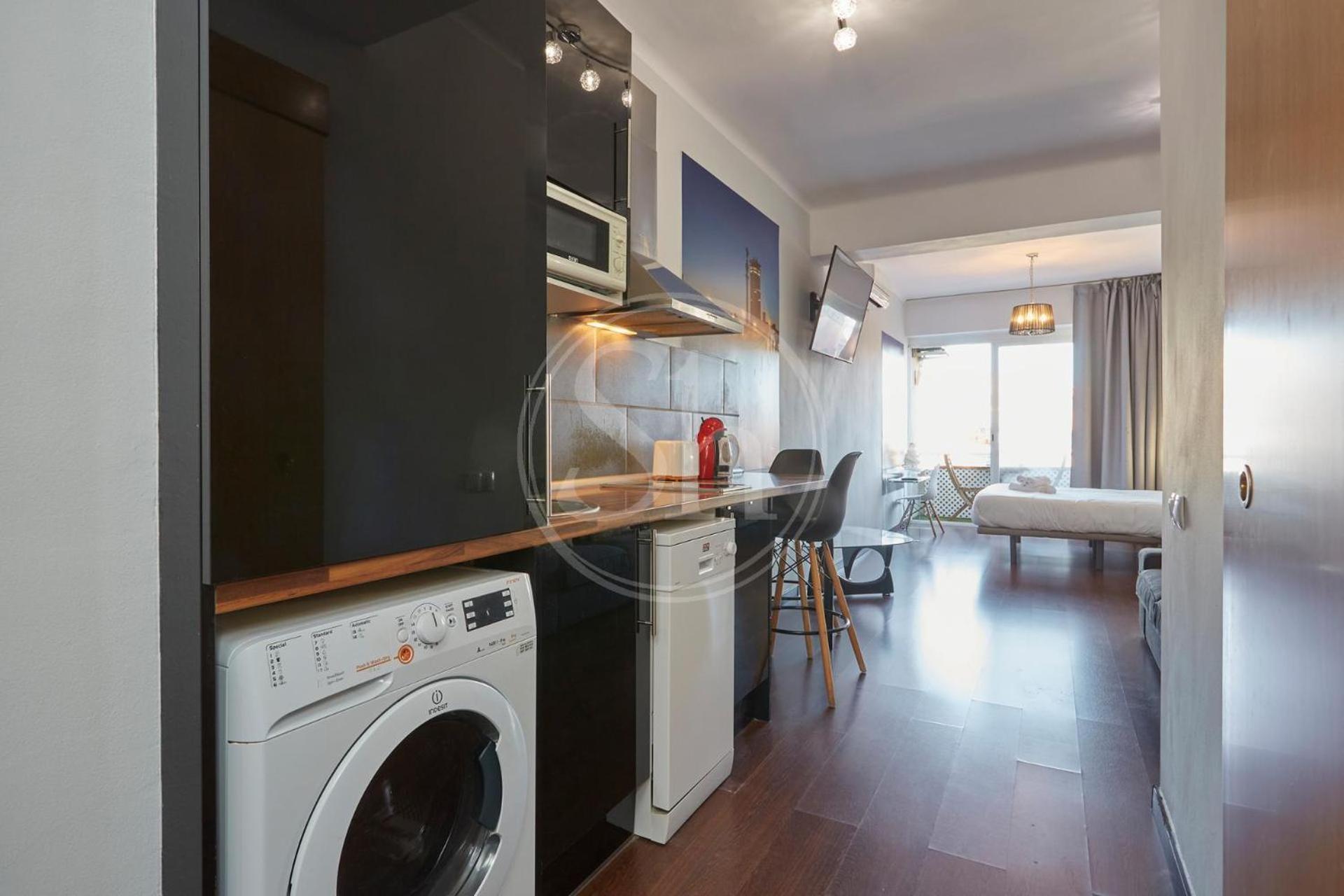 Moderno Estudio En Eixample Apartamento