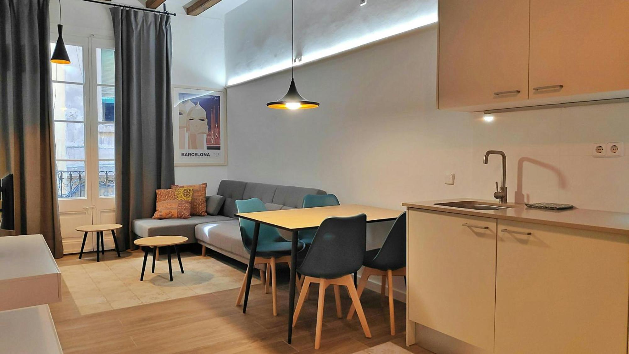 Sant Antoni 3 - Downtown Barcelona. Modern Apartamento Barcelona