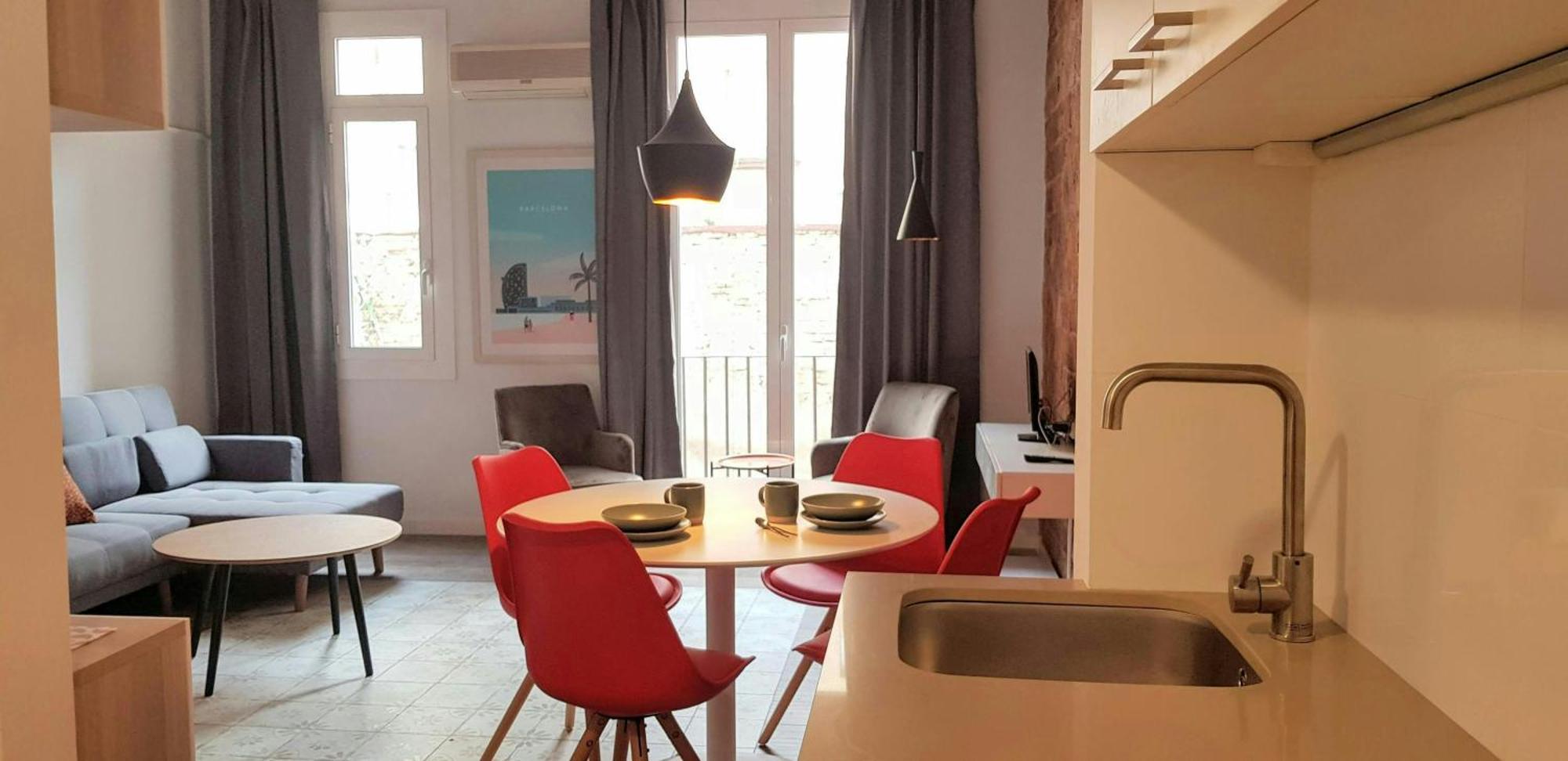 Apartamento Sant Antoni 4 - Downtown Barcelona. Modern Barcelona