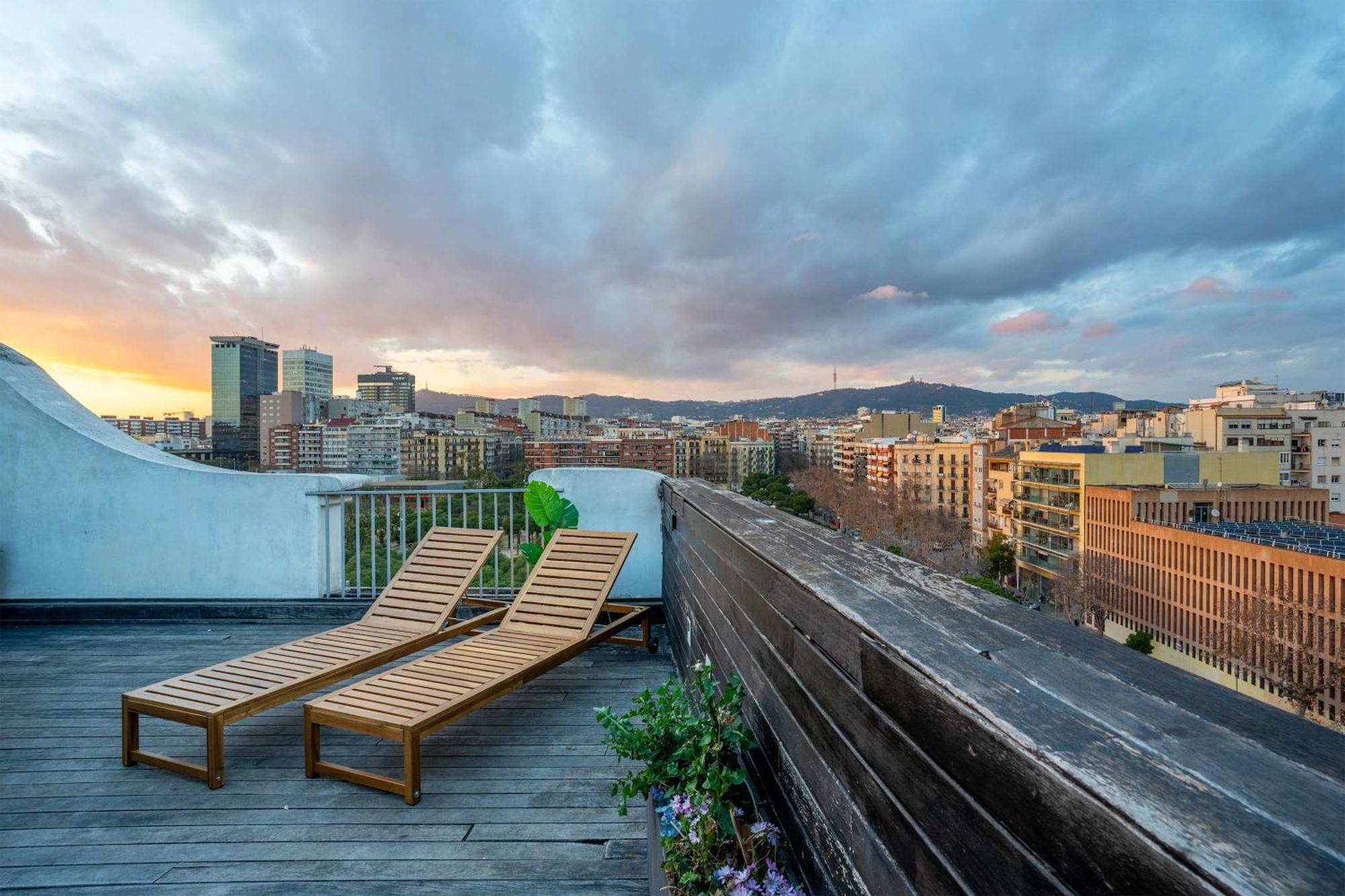 Apartamento Amazing 3 Bedroom Penthouse In Plaza España Barcelona