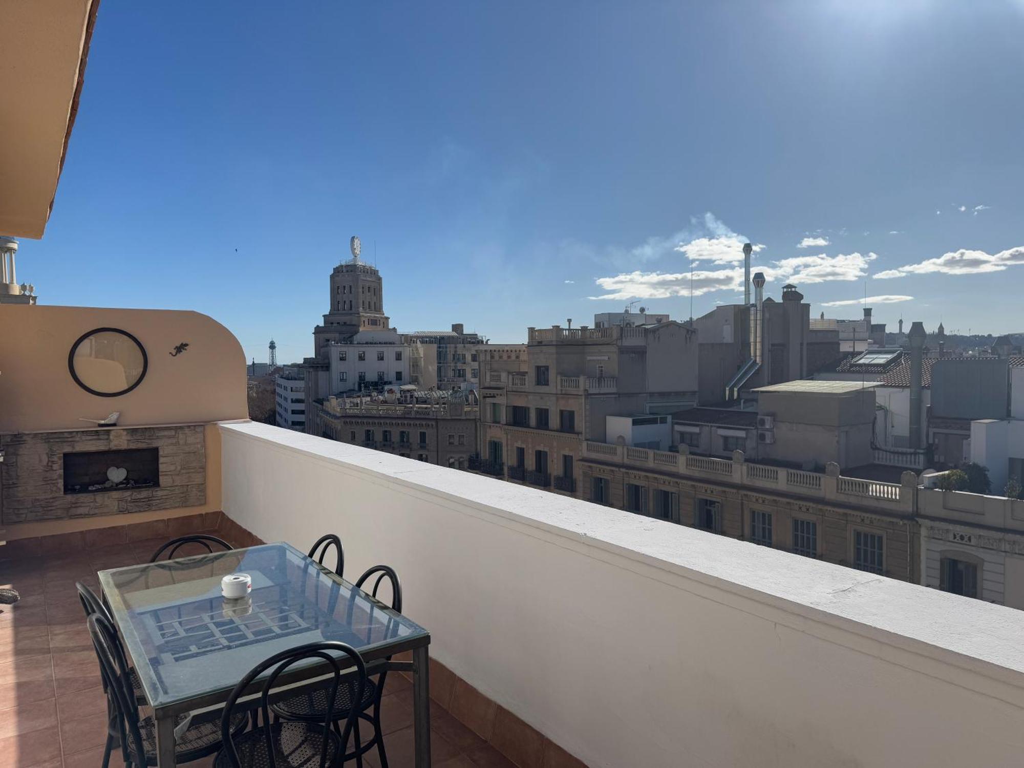 Apartamento Penthouse With Terrace In Rambla Catalunya -centre Barcelona