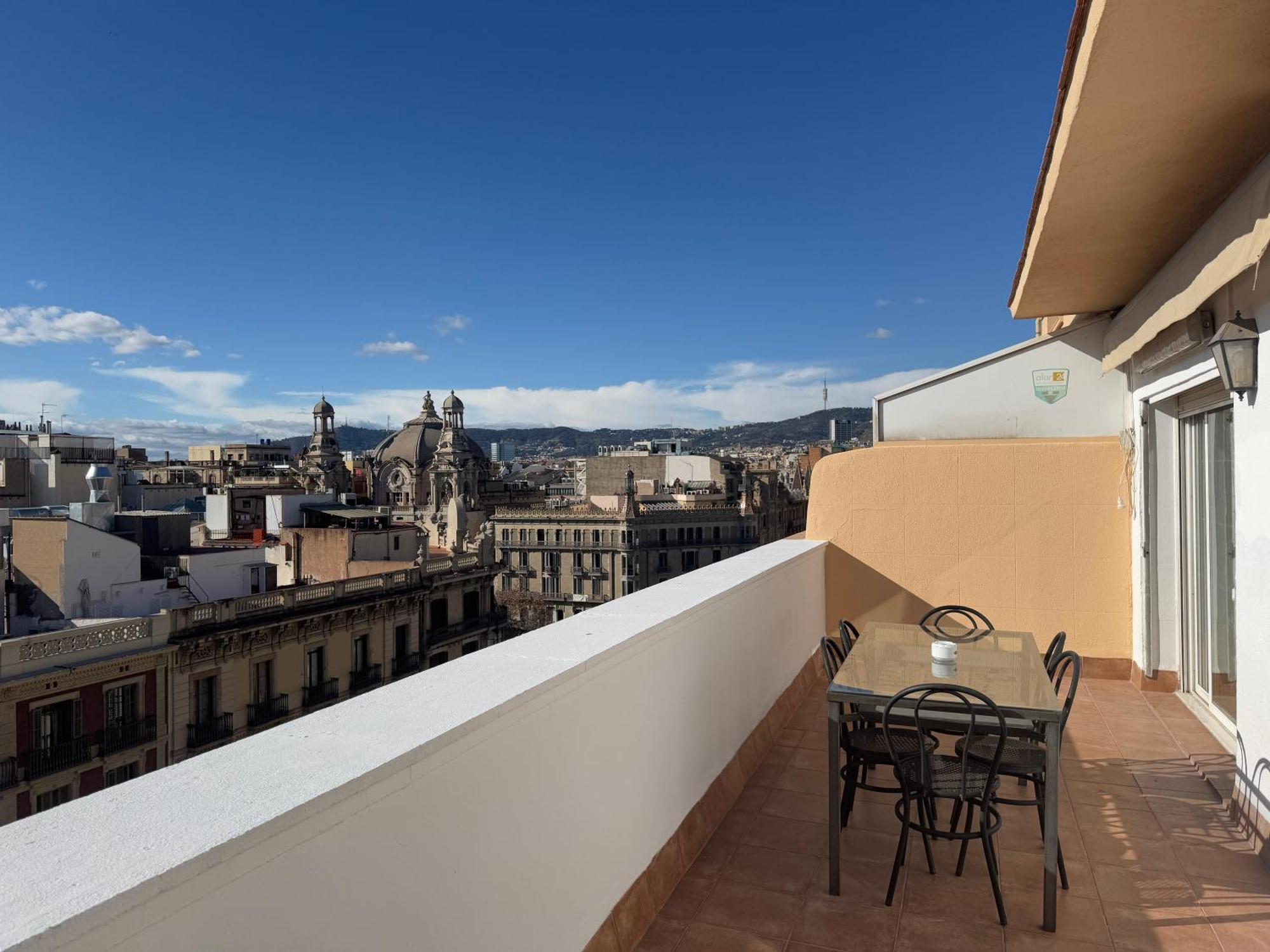 Penthouse With Terrace In Rambla Catalunya -centre Apartment Barcelona