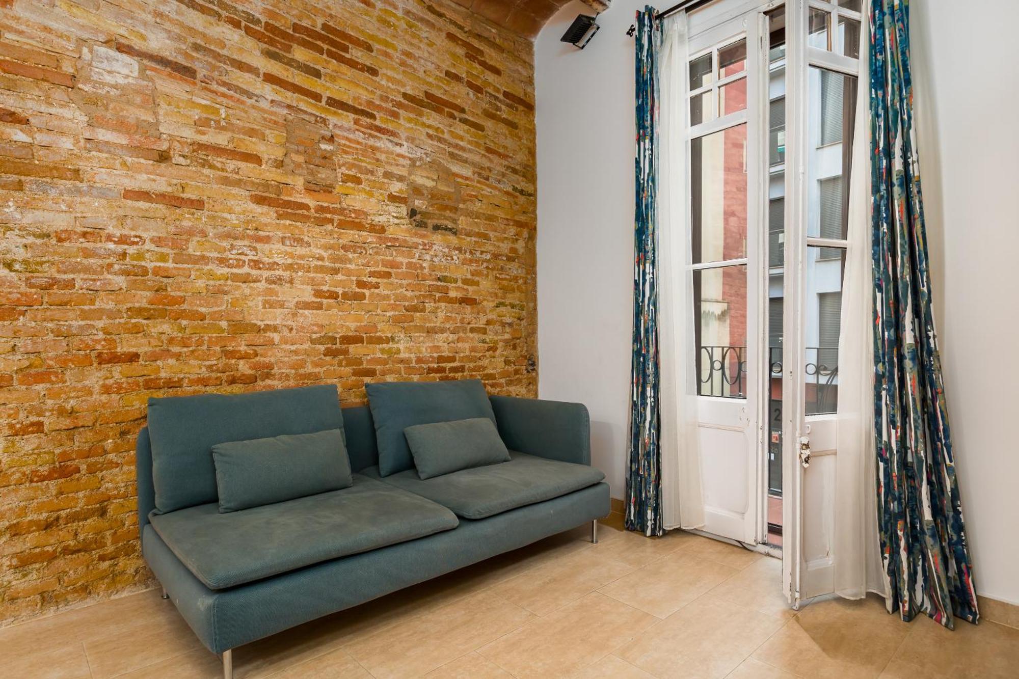 Grcia Charm Sunlit Terrace, Ac & Exposed Brick Barcelona