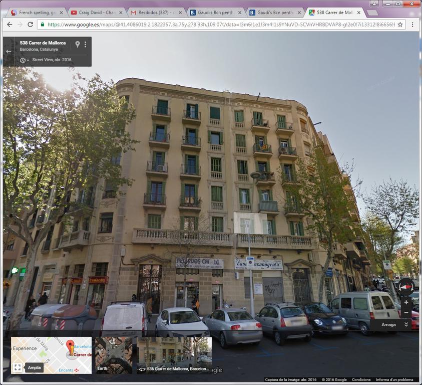 Gaudi's Bcn Penthouse Apartment Barcelona