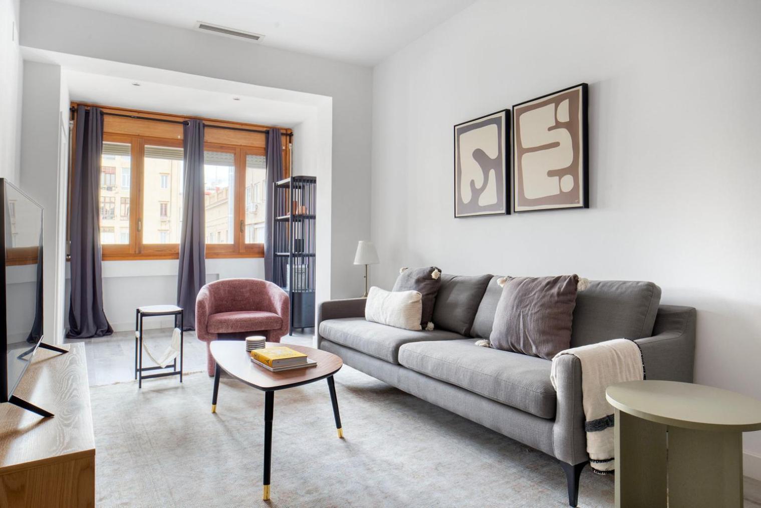 Blueground La Dreta De Leixample Furnished Bcn-112 Apartamento Barcelona