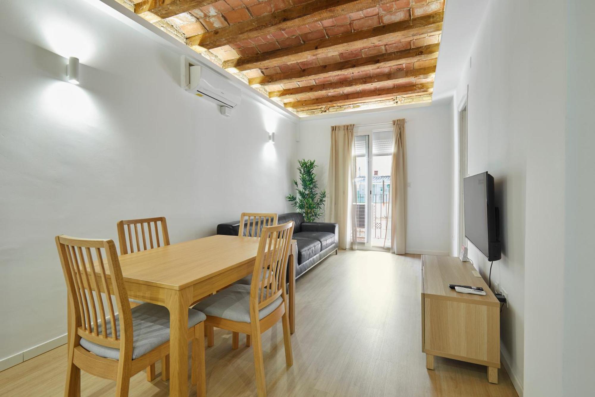 Apartamento Stylish Typical Bcn Flat *