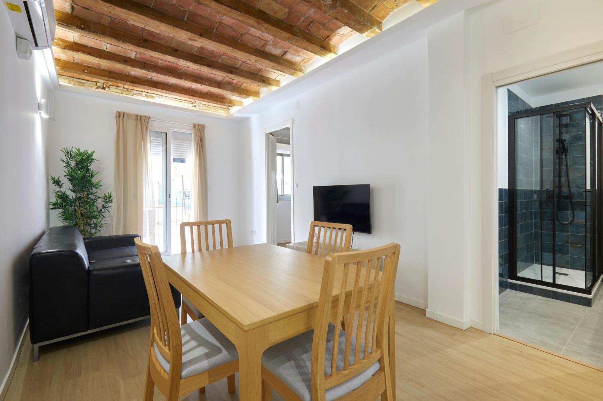 Apartamento Stylish Typical Bcn Flat *