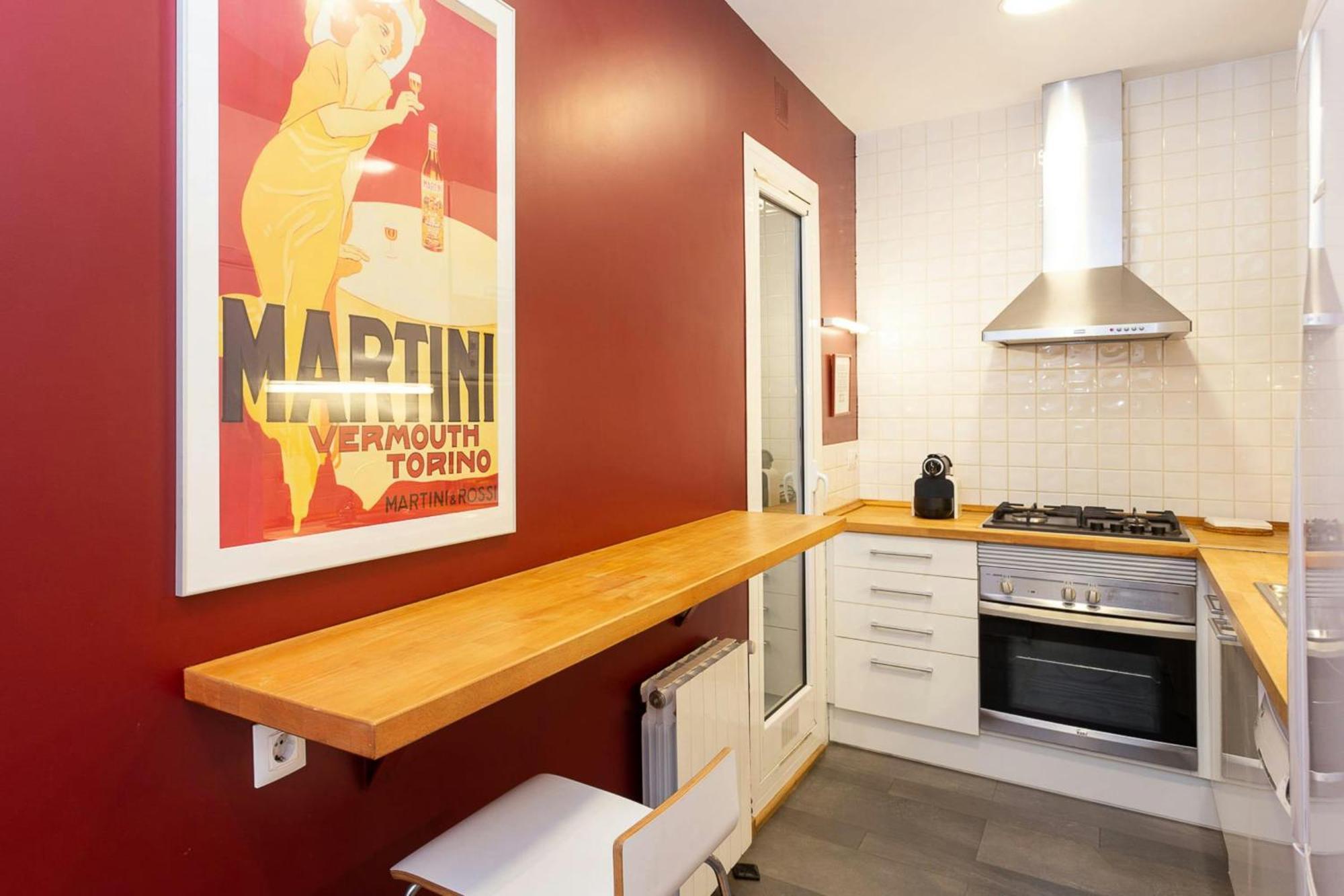Filmoteca Sarria 1- Wifi Quiet Bright Comfi Apartment