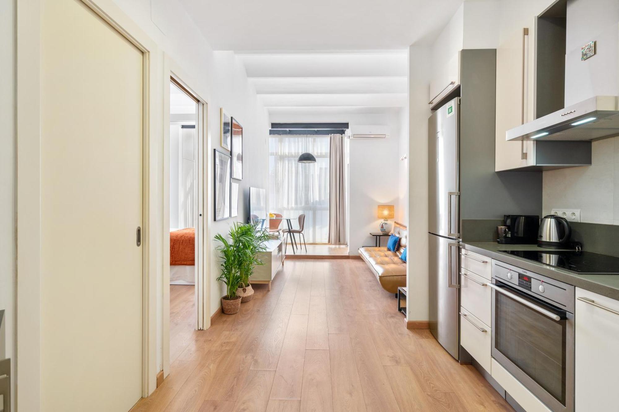 Apartamento New Cozy 1 Bedroom, Next To Sants Estacio